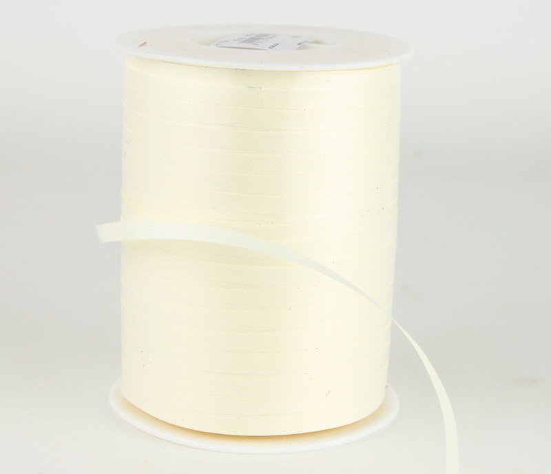Picture of Eggshell curling ribbon, 4.8 x 500m